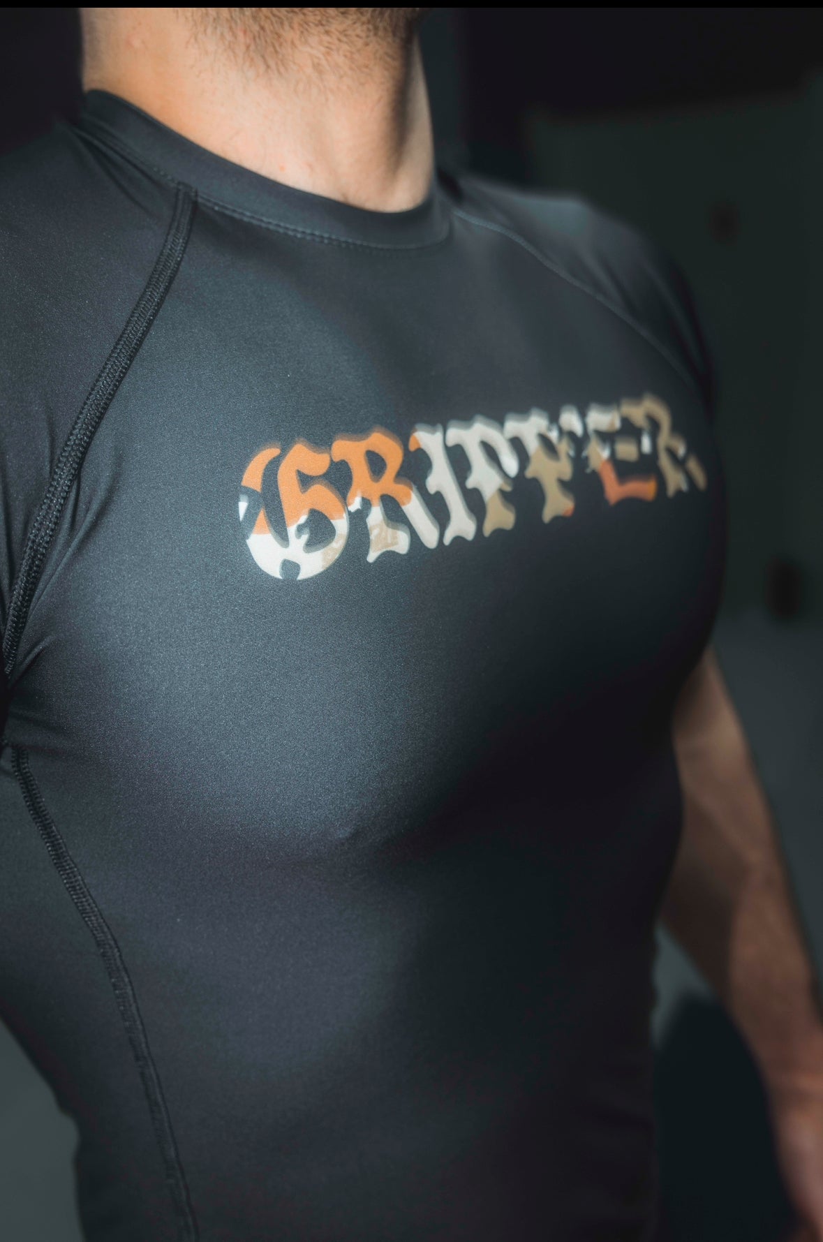 GRIPPER | Desert Choc Chip camo | Gripper Jiu Jitsu Team Rashguard
