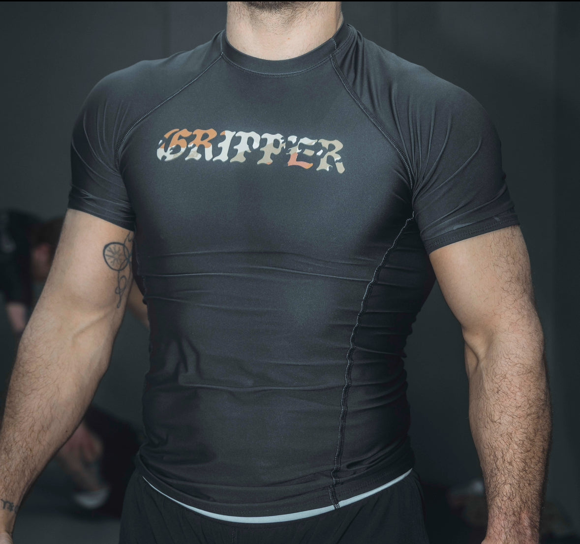 GRIPPER | Desert Choc Chip camo | Gripper Jiu Jitsu Team Rashguard