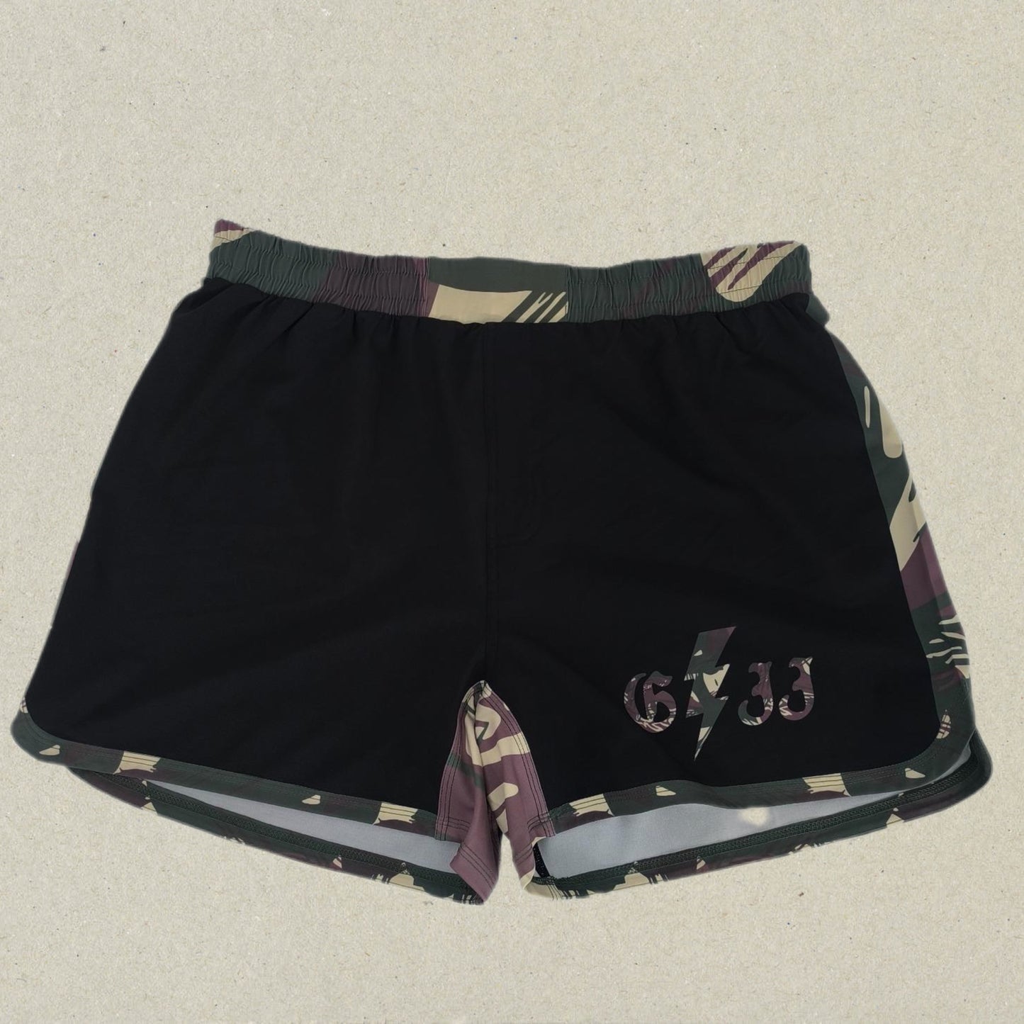 22FIVE x GRIPPER | The Danger | Camo Shorts